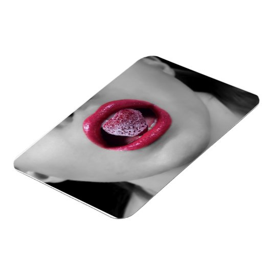 Erdbeerlips Magnet (Linke Seite)