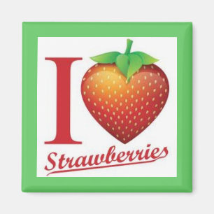 ERDBEERmagnet DURCH BEVERLY Magnet