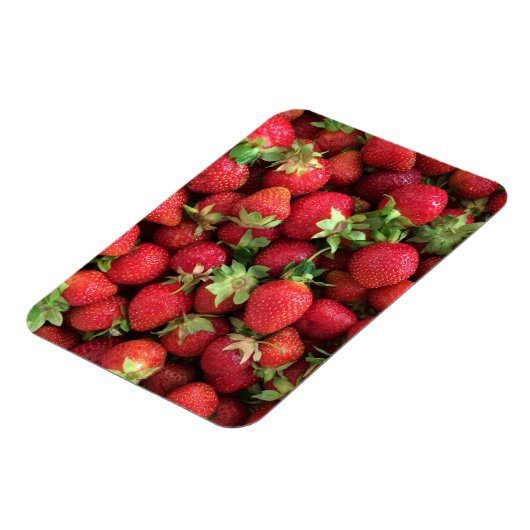 Erdbeermagnet Magnet (Linke Seite)