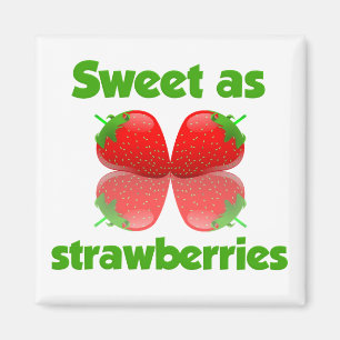 Erdbeermagnet Magnet