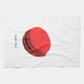 Erdbeermakaroon Geschirrtuch (Horizontal)