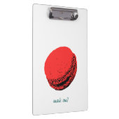 Erdbeermakaroon Klemmbrett (Rechts)