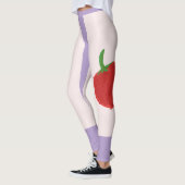 Erdbeermalerei Leggings (Links)