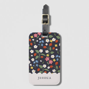 Erdbeermarinade Gepäckanhänger