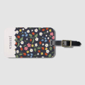 Erdbeermarinade Gepäckanhänger (Vorderseite (Horizontal))