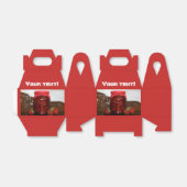 Erdbeermarmelade Geschenkschachtel (Ungefaltet)