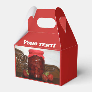 Erdbeermarmelade Geschenkschachtel