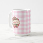 Erdbeermarmelade Kaffeetasse (Vorderseite Links)