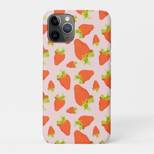 Erdbeermilch Case-Mate iPhone Hülle (Rückseite)