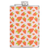 Erdbeermilch Flachmann (Vorderseite)