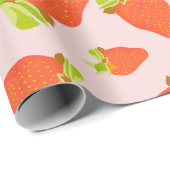 Erdbeermilch Geschenkpapier (Rolleneckpunkt)