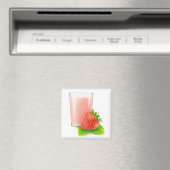Erdbeermilch Magnet (In Situ (Geschirrspüler))