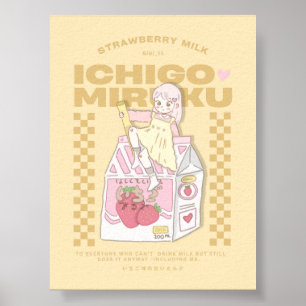 🍓✨Erdbeermilch ✨🍓 Poster