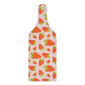 Erdbeermilch Schneidebrett (Vorderseite)