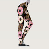 Erdbeermilch Schokolade Donut Leggings (Rechts)