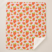 Erdbeermilch Sherpadecke (Vorderseite)