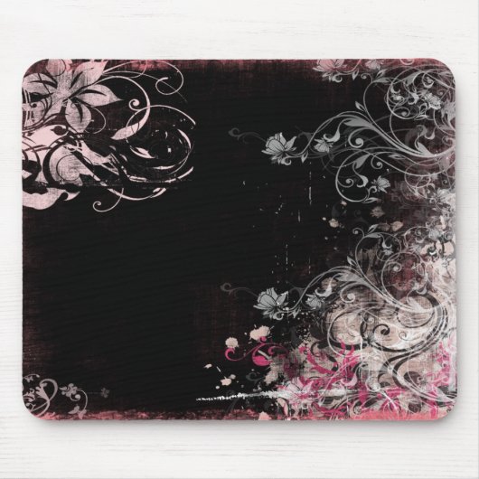 Erdbeermilchshake Mousepad (Vorne)