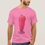 Erdbeermilchshake T-Shirt (Vorderseite)