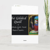 Erdbeermond Karte (Rückseite)