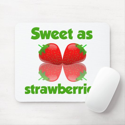 Erdbeermousepad Mousepad (Mit Mouse)