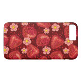 Erdbeermuster 2 2 Case-Mate iPhone hülle (Rückseite (Horizontal))