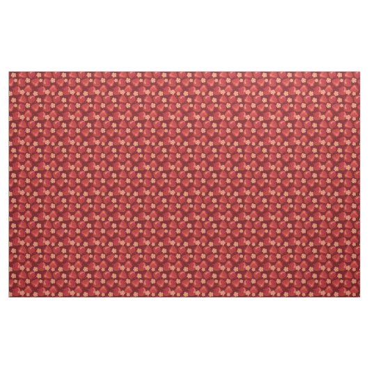 Erdbeermuster 2 2 stoff (Yard (91,4 cm))