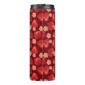 Erdbeermuster 2 2 thermosbecher (Rückseite)