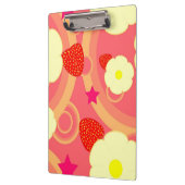 Erdbeermuster 2 klemmbrett (Links)