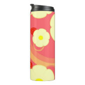 Erdbeermuster 2 thermosbecher (Nach rechts gedreht)