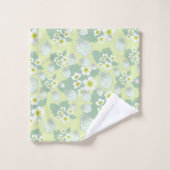 Erdbeermuster Badhandtuch Set (Waschlappen)