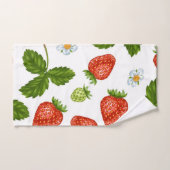 Erdbeermuster Badhandtuch Set (Handtuch)