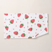 Erdbeermuster Badhandtuch Set (Handtuch)