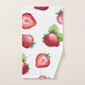 Erdbeermuster Badhandtuch Set (Handtuch)