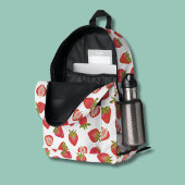 Erdbeermuster Bedruckter Rucksack
