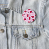 Erdbeermuster Button (Beispiel)