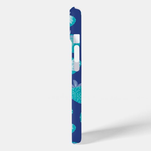 Erdbeermuster Case-Mate iPhone Hülle (Rückseite / Links)