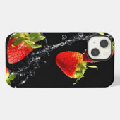 Erdbeermuster Case-Mate iPhone-Hülle iPhone Hülle (Rückseite (Horizontal))