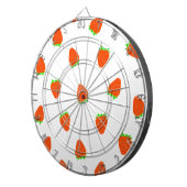 Erdbeermuster Dartscheibe (Vorderseite rechts)