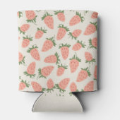 Erdbeermuster Dosenkühler (Rückseite)