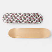 Erdbeermuster Erdbeeren für immer Skateboard (Horizontal)