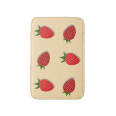 Erdbeermuster für Früchte im Sommer gute Gesichtsb Badematte (Vorderseite Vertikal)