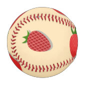 Erdbeermuster für Früchte im Sommer gute Gesichtsb Baseball (Vorderseite Links)