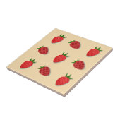 Erdbeermuster für Früchte im Sommer gute Gesichtsb Fliese (Seite)