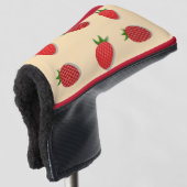 Erdbeermuster für Früchte im Sommer gute Gesichtsb Golf Headcover (3/4 Vorderseite)