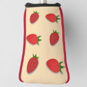 Erdbeermuster für Früchte im Sommer gute Gesichtsb Golf Headcover (Rotieren 90)