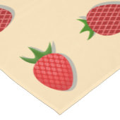 Erdbeermuster für Früchte im Sommer gute Gesichtsb Kurzer Tischläufer (Ecke)