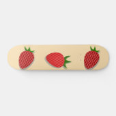 Erdbeermuster für Früchte im Sommer gute Gesichtsb Skateboard (Horizontal)
