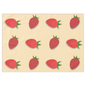 Erdbeermuster für Früchte im Sommer gute Gesichtsb Tischdecke (Vorderseite (Horizontal))