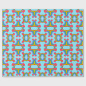 Erdbeermuster Geschenkpapier (Flach)