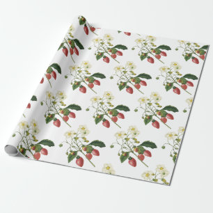 Erdbeermuster Geschenkpapier